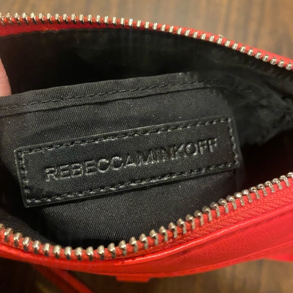 Rebecca Minkoff Red Leather Crossbody Bag - Picture 7 of 9